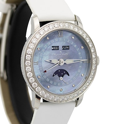 Blancpain Women Quantième Complet - 3663-4654L-52B