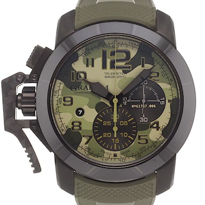 Graham Chronofighter Oversize Black Arrow - 2CCAU.G02A