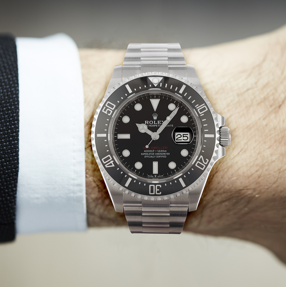 Rolex sea hot sale dweller 12660