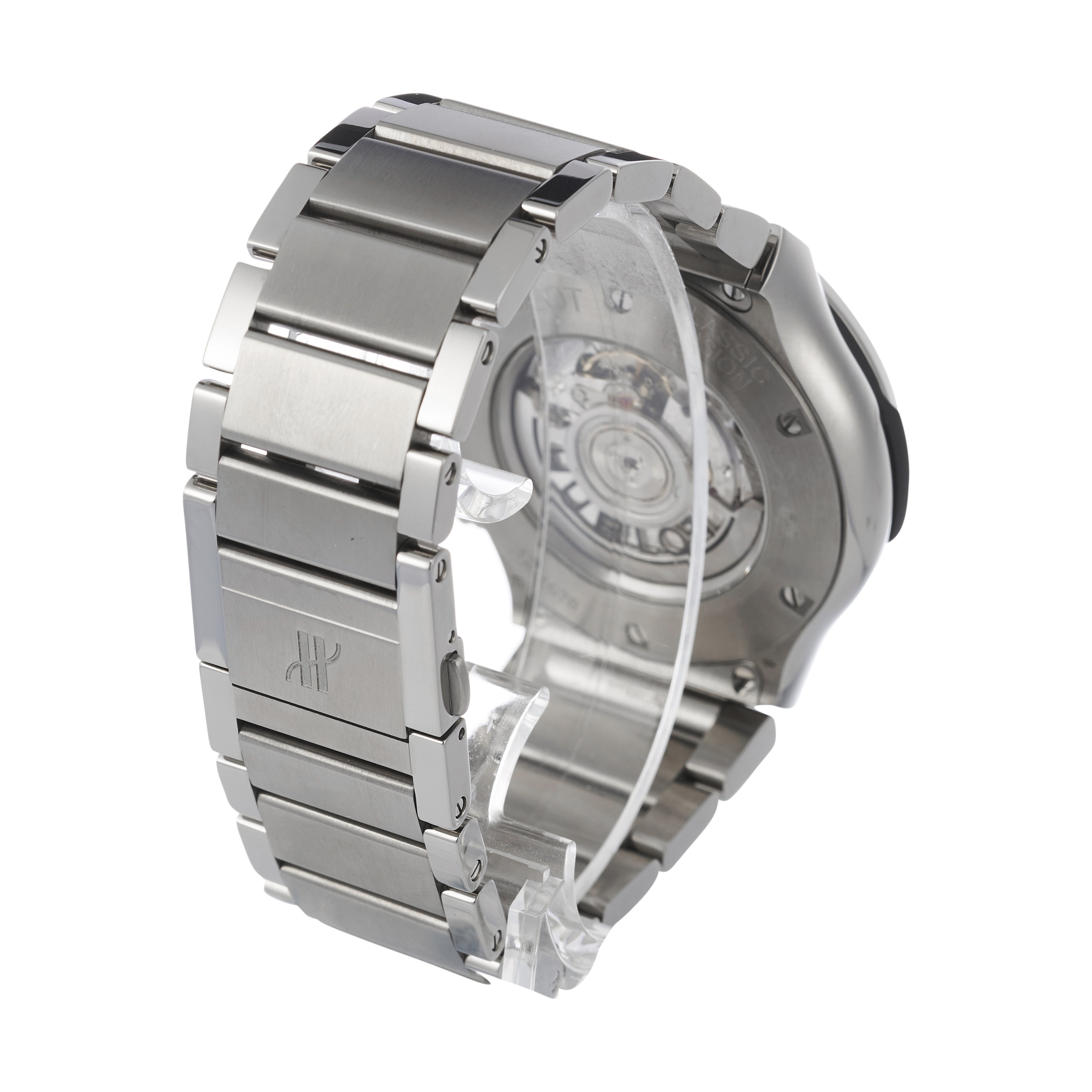 Hublot stainless sale steel back