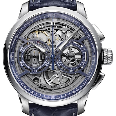 Maurice Lacroix Masterpiece Chornograph Skeleton - MP6028-SS001-002-1