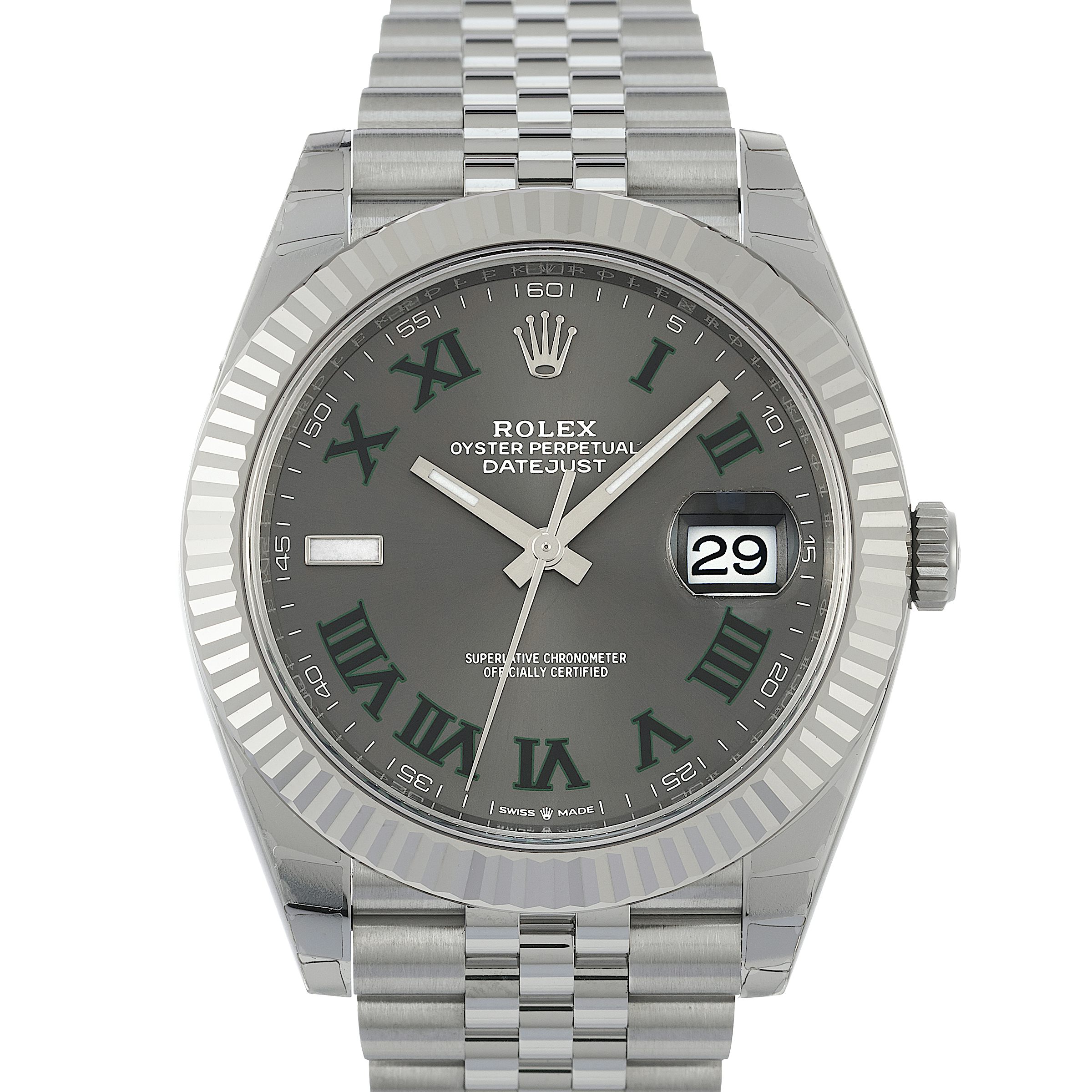 Rolex Datejust 126334 in Stainless Steel White Gold | CHRONEXT