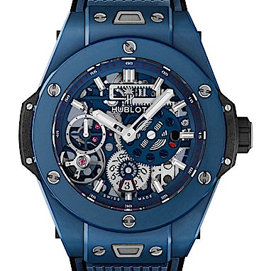 Hublot Big Bang Meca-10 Ceramic Blue "Baselworld 2018" - 414.EX.5123.RX