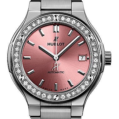 Hublot Classic Fusion Titanium Pink - 568.NX.891P.NX.1204