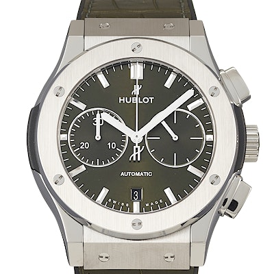 Hublot Classic Fusion Automatic Chronograph Titanium Green - 521.NX.8970.LR