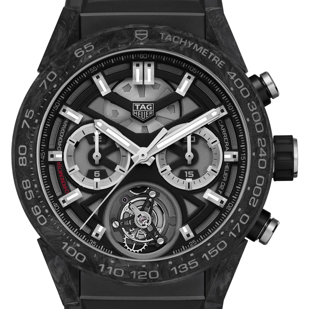 Tag Heuer Carrera Calibre HEUER 02T COSC Automatic Chronograph | Barnebys