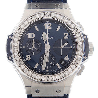 Hublot Big Bang Steel Blue Diamonds - 341.SX.7170.LR.1204