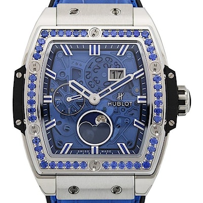 Hublot Spirit of Big Bang Moonphase Titanium Dark Blue - 647.NX.5171.LR.1201