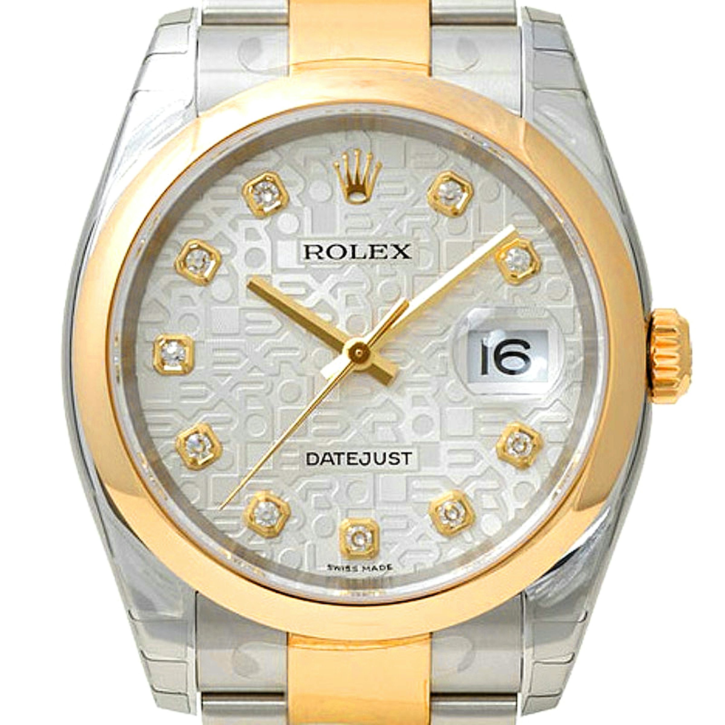 Rolex Datejust 126203 in Edelstahl / Gelbgold | CHRONEXT