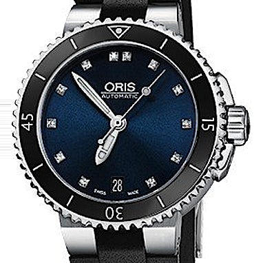 Oris Aquis Date Diamonds - 01 733 7652 4195-07 4 18 34