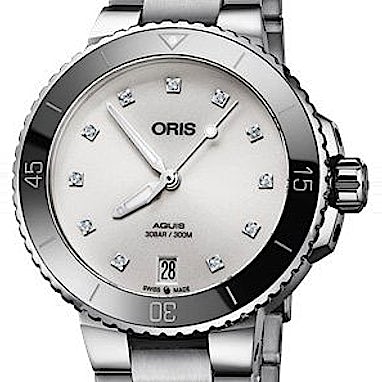 Oris Aquis Date Diamonds - 01 733 7731 4191-07 8 18 05P