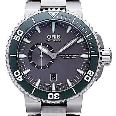 Oris Aquis Small Second Date - 01 743 7673 4137-07 8 26 01PEB