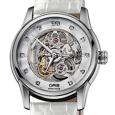 Oris Artelier Skeleton Diamonds - 01 734 7670 4019-07 5 21 67FC