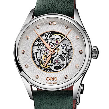 Oris Artelier Skeleton Diamonds - 01 560 7724 4031-07 5 17 35FC