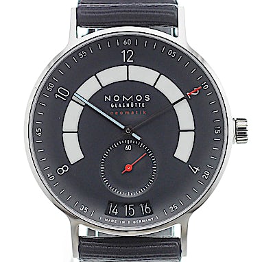 Nomos Autobahn neomatik 41 Datum nachtblau "Baselworld 2018" - 1302
