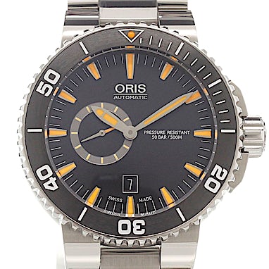 Oris Aquis Small Second Date - 01 743 7673 4159-07 8 26 01PEB
