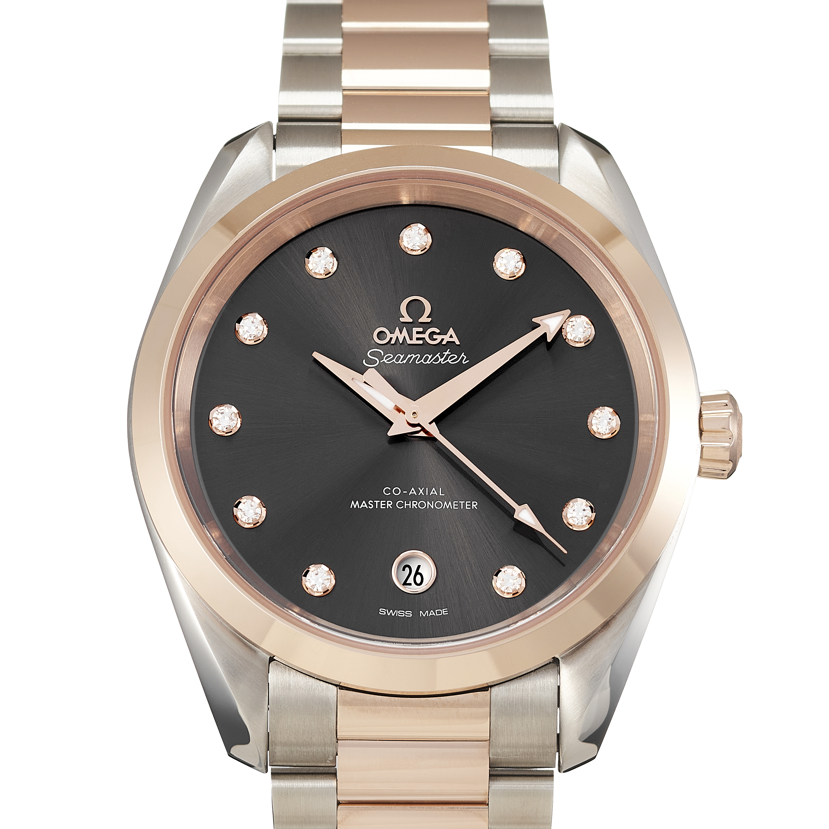 omega seamaster gold steel