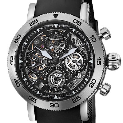 Chronoswiss Timemaster Chronograph Skeleton - CH-9043S-BK/71-2