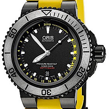 Oris Aquis Date Depth Gauge - 01 733 7675 4754-Set RS