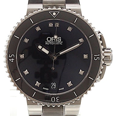 Oris Aquis Date Diamonds - 01 733 7652 4194-07 8 18 01P