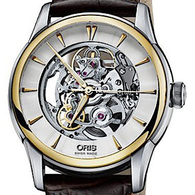 Oris Artelier Skeleton - 01 734 7670 4351-07 5 21 70FC