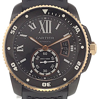 Cartier Calibre Diver Karbon - W2CA0004