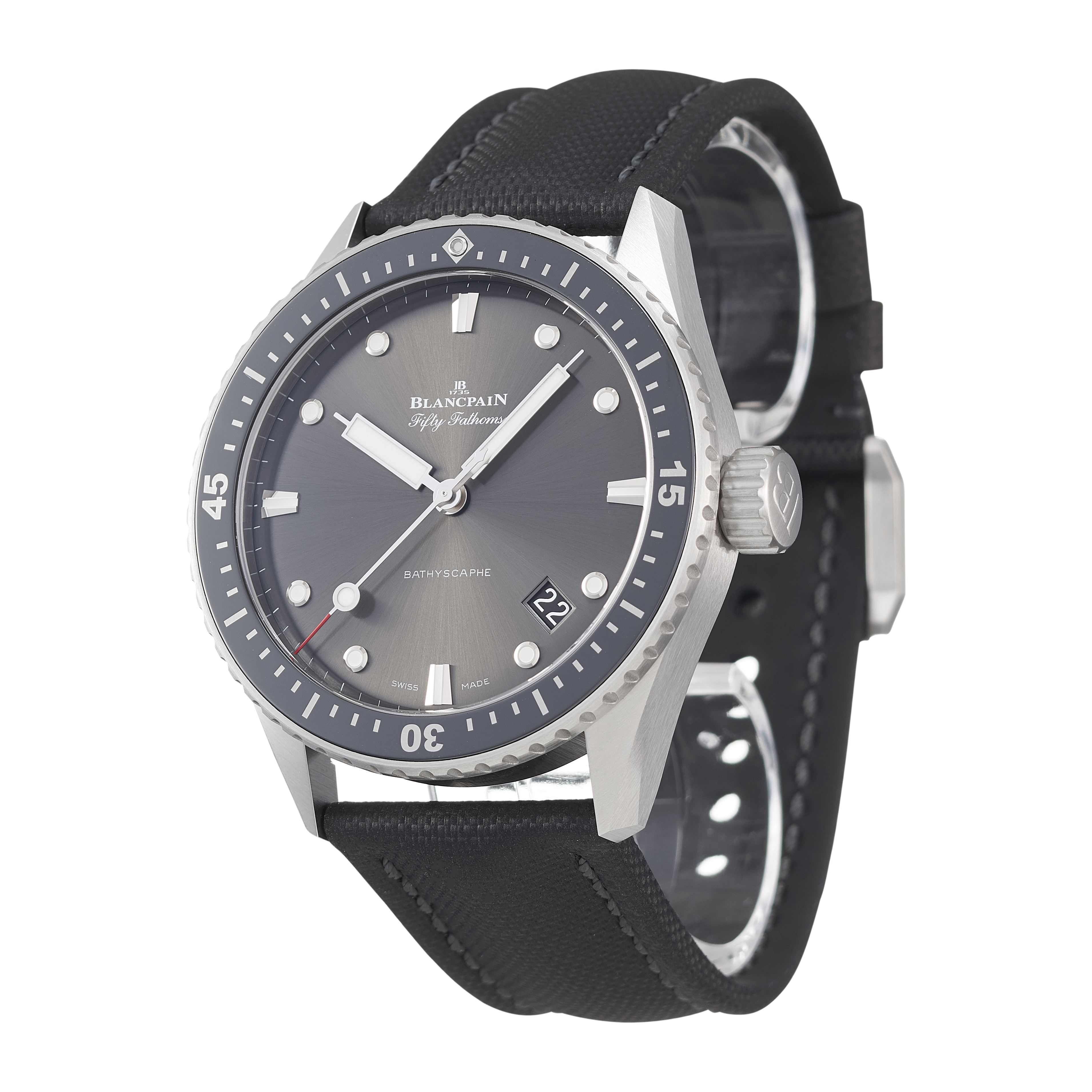 Blancpain Fifty Fathoms 5000 1110 B52A in Stainless Steel CHRONEXT