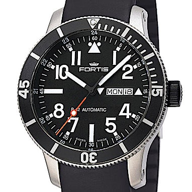 Fortis B-42 Official Cosmonauts Titan Diver Day-Date - 647.29.41 K