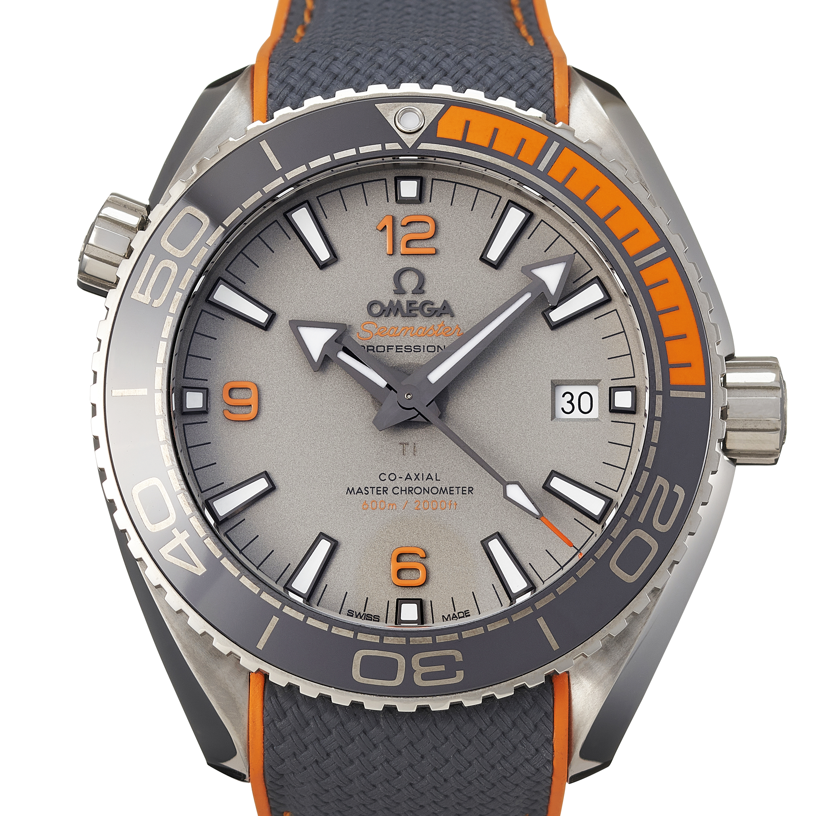 omega uhr orange