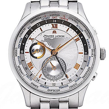 Maurice Lacroix Masterpiece Worldtimer - MP6008-SS002-110-1
