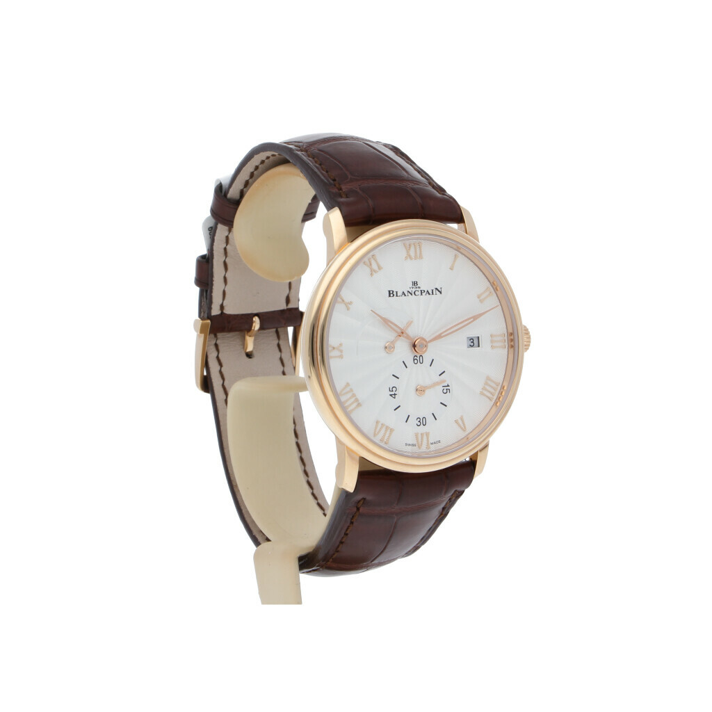 Blancpain Villeret 6606 3642 55A in Red Gold CHRONEXT