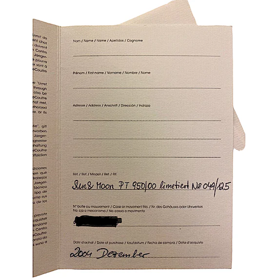 Jaeger-LeCoultre Reverso Sun & Moon LIMITED in 270.6.63 Jaeger-LeCoultre Reverso Sun & Moon LIMITED in 270.6.63