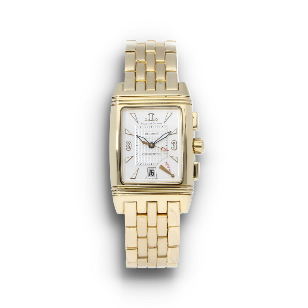 Jaeger LeCoultre Reverso Gran Sport Chronograp 295.1.59 in Yellow Gold