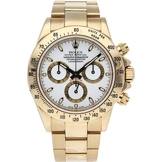 Rolex Daytona yellow gold SERVICED 2 116528