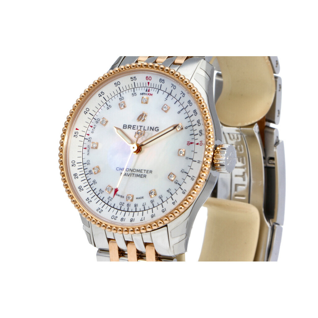 Breitling Navitimer 35 mother of pearl U A17395211A1U1