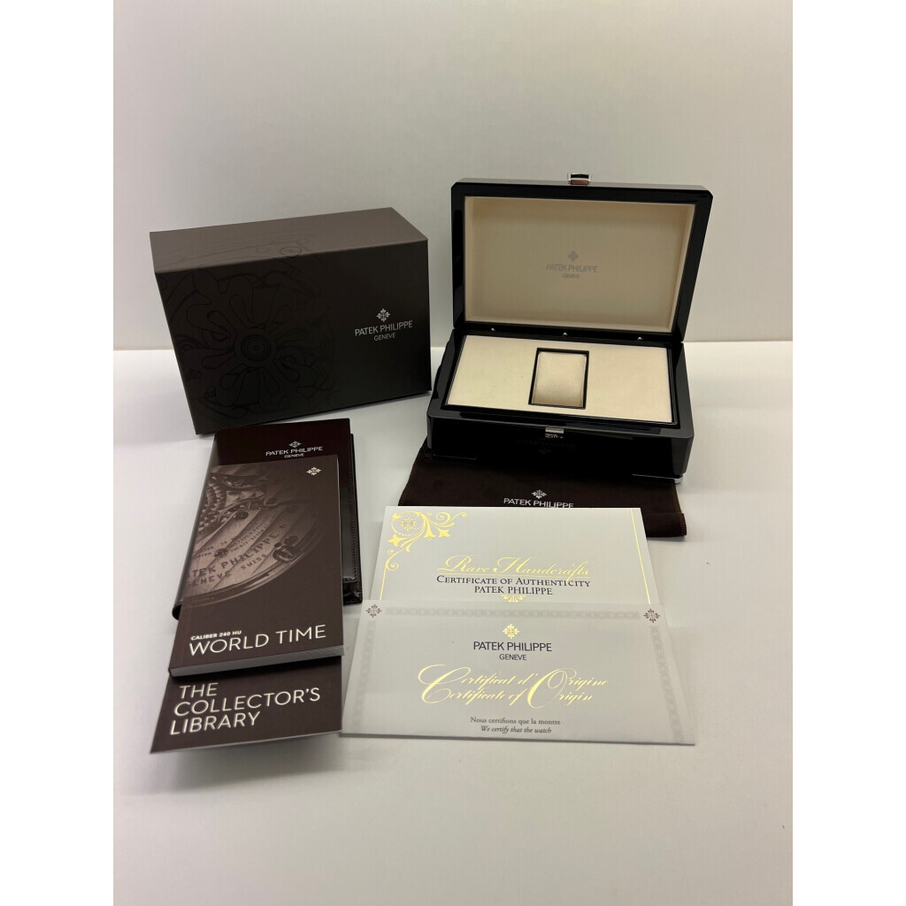 Patek Philippe World time platina box + paper 5131/1P