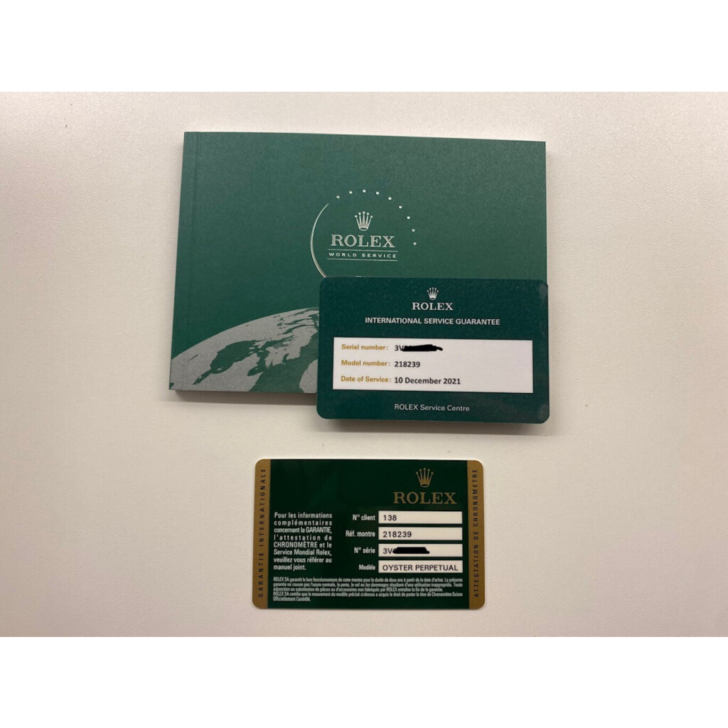 Rolex Daydate II whitegold SERVICED  218239