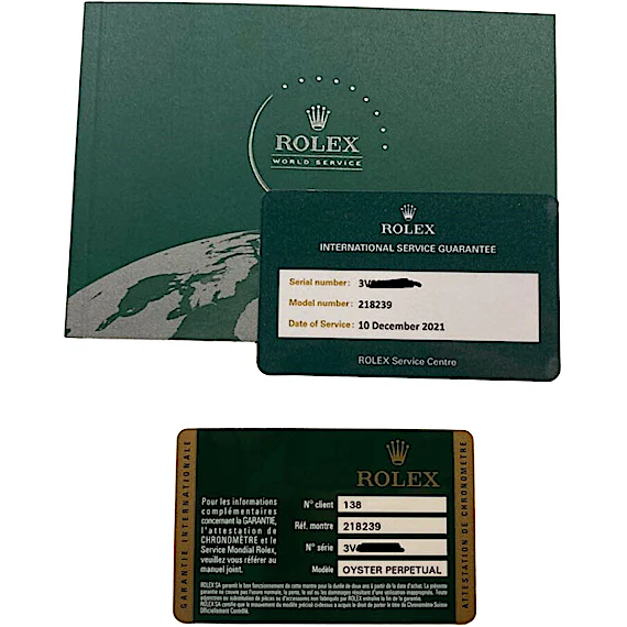 Rolex Daydate II whitegold SERVICED 218239 Rolex Daydate II whitegold SERVICED 218239