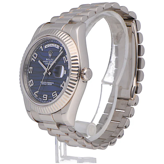 Rolex Daydate II whitegold SERVICED 218239 Rolex Daydate II whitegold SERVICED 218239