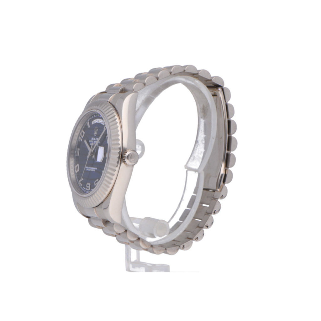 Rolex Daydate II whitegold SERVICED  218239