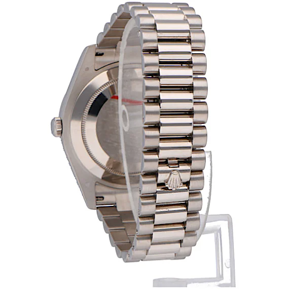 Rolex Daydate II whitegold SERVICED 218239 Rolex Daydate II whitegold SERVICED 218239