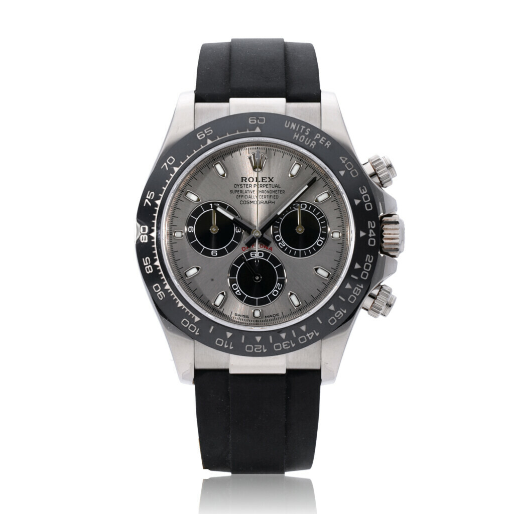 Rolex whitegold oysterflex full set  1166519LN