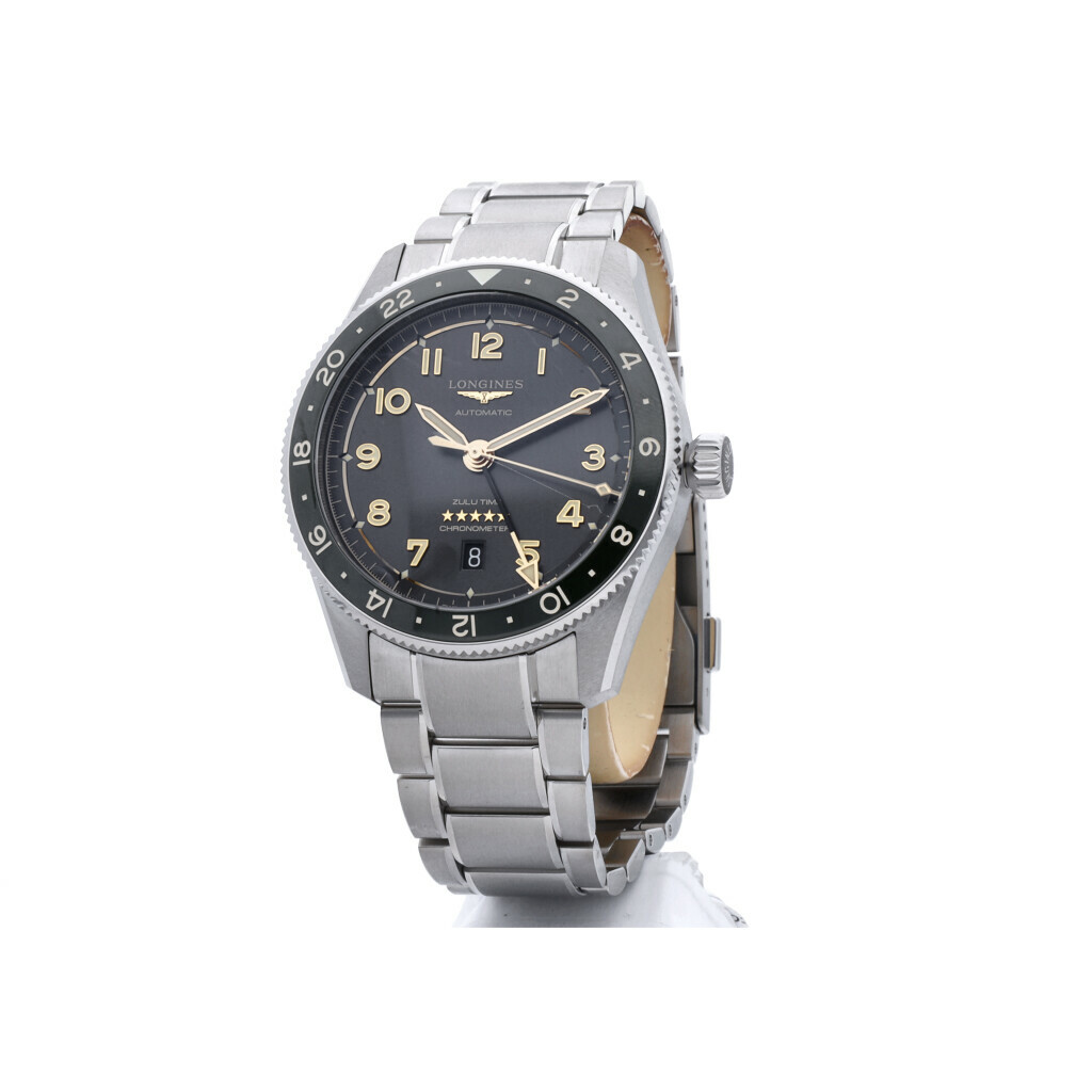 Longines Spirit Zulu Time 42mm  L3.812.4.63.6