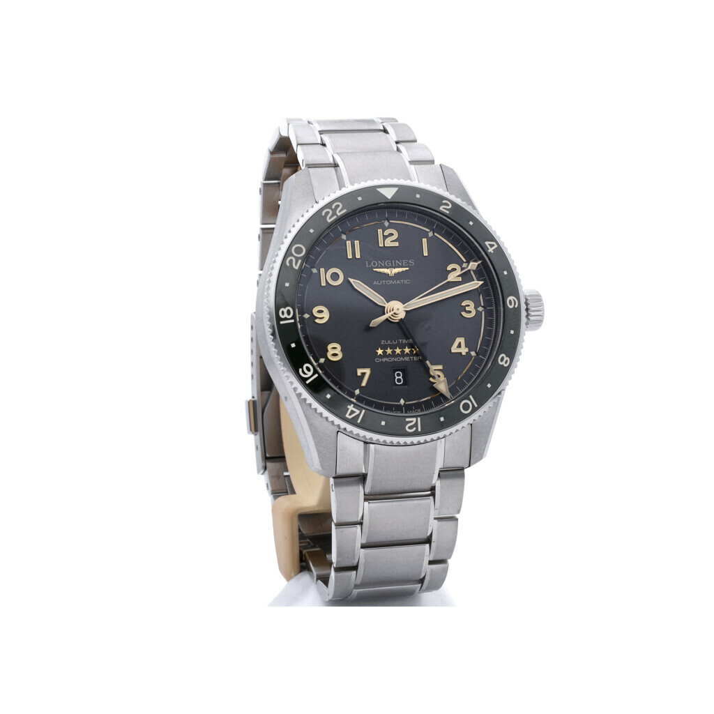 Longines Spirit Zulu Time 42mm  L3.812.4.63.6