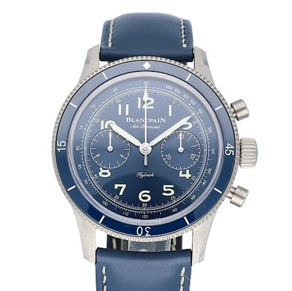 Blancpain Blancpain Air Command Flyback Chronograp in Blau