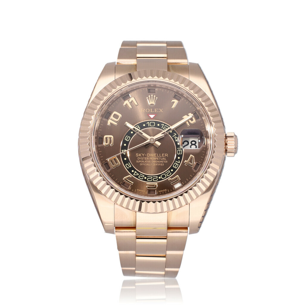 Rolex arab choclate dial 326935