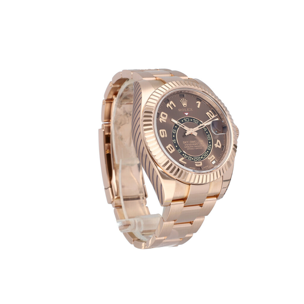 Rolex arab choclate dial 326935