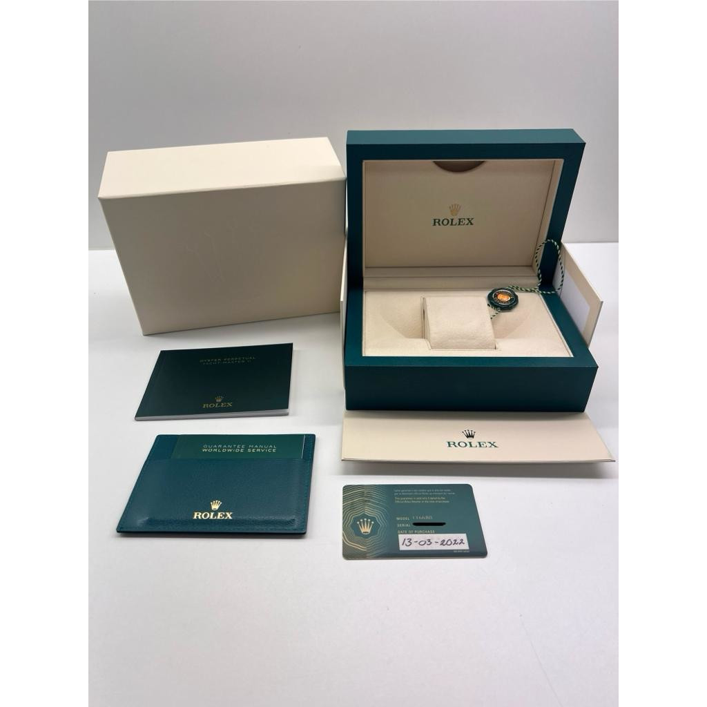 Rolex Yachtmaster II steel 2022 box  116680