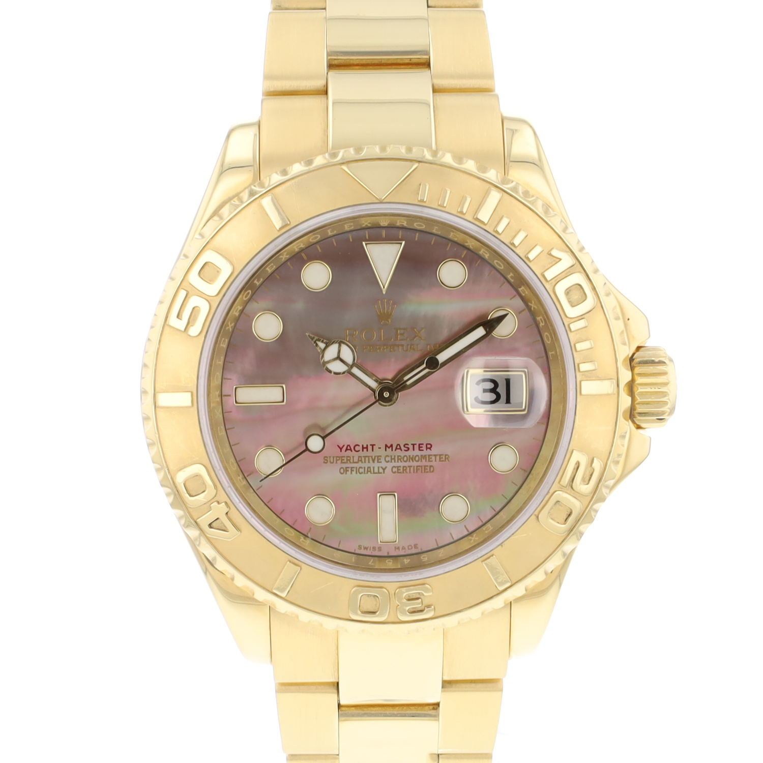 Rolex Yachtmaster 16628 in Gelbgold CHRONEXT