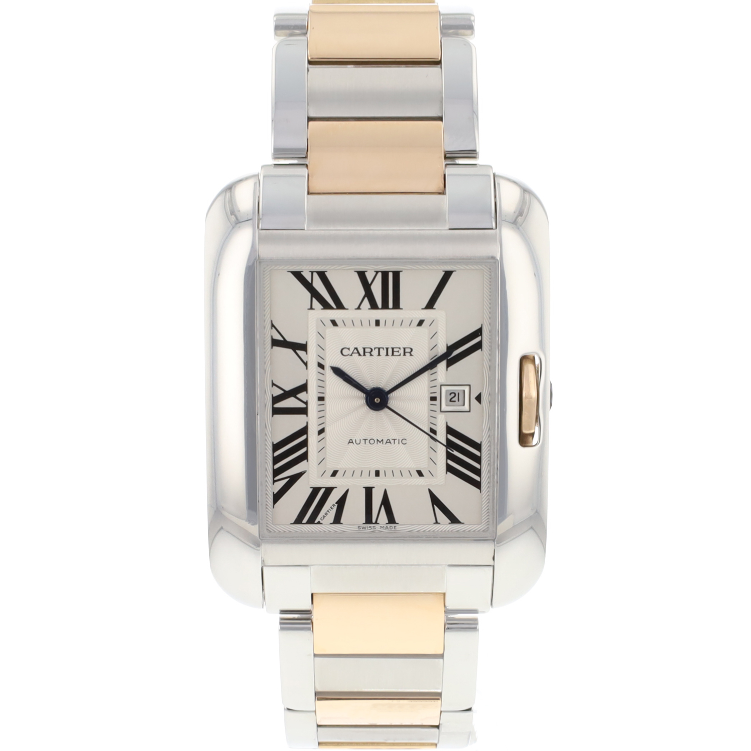 Cartier Tank Anglaise 3511 in Stainless Steel CHRONEXT